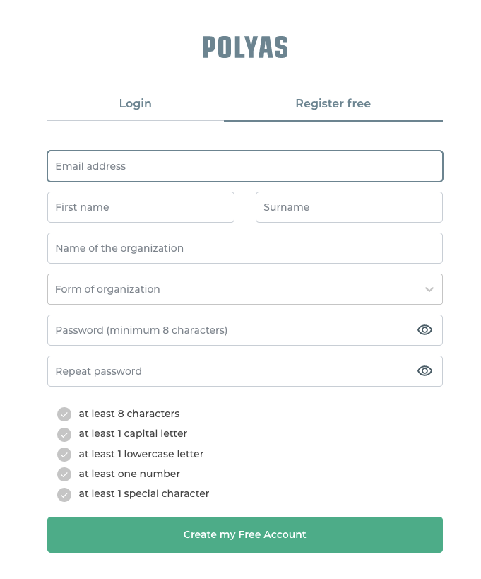 Default profile configuration in the Online Voting Manager